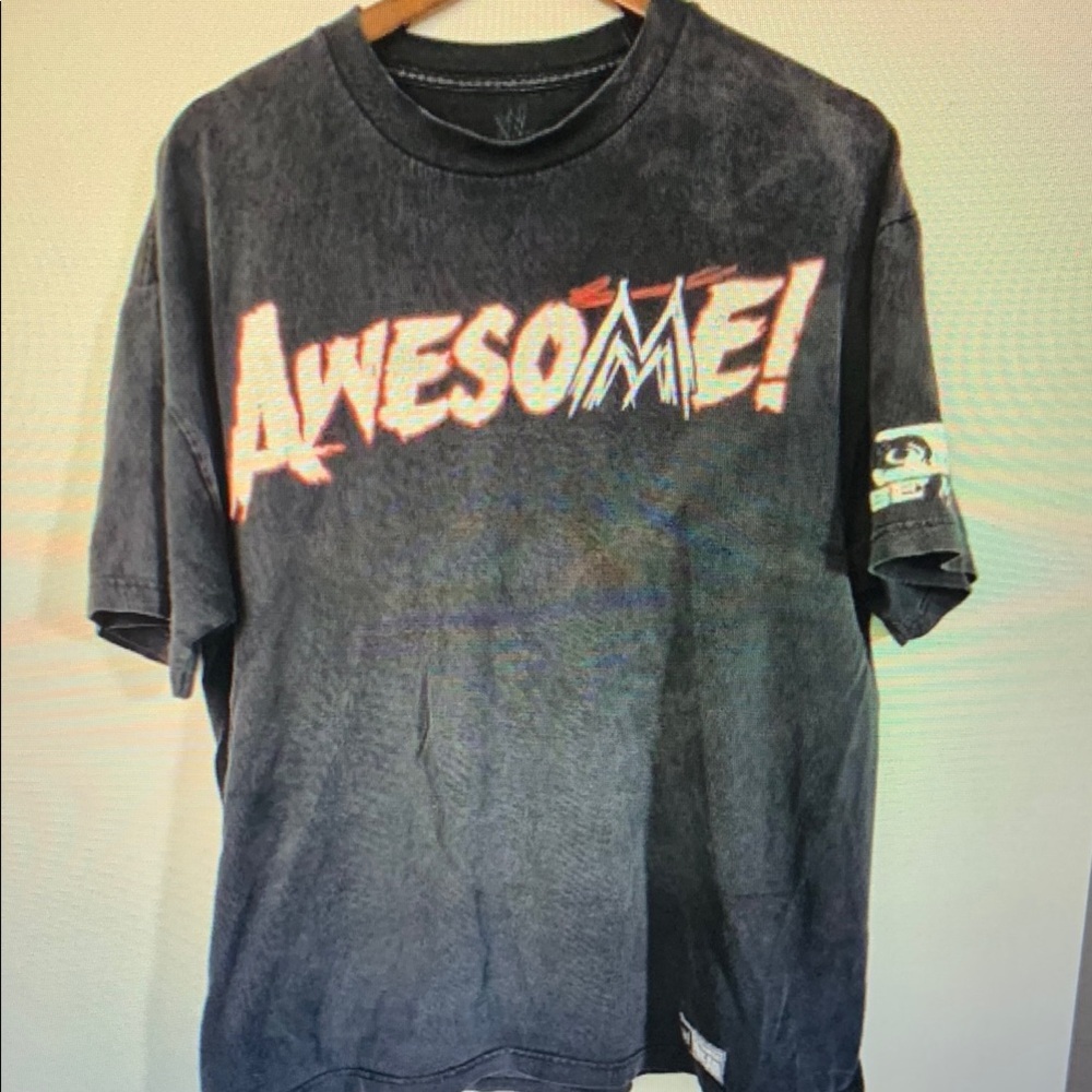 Black Short Sleeve Tee with Bold Graphic